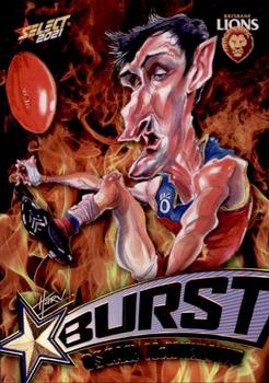 2021 Select AFL Footy Stars - Starburst Caricatures Fire #SP6 Oscar McInerney Front